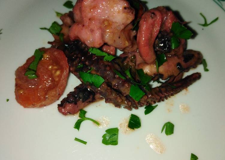 Polpo alla Luciana a modo mio