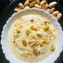 A picture of Pistachios Keshar Shrikhand.