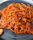 Spaghetti all'Assassina con Toque Chileno