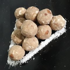 A picture of Diwali special Laddoo.