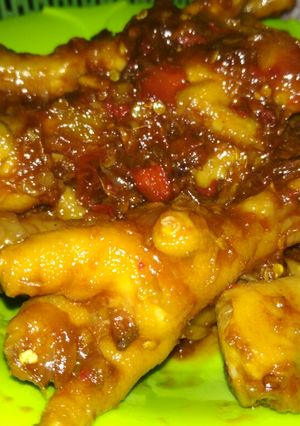 Foto resep Ceker pedas manis