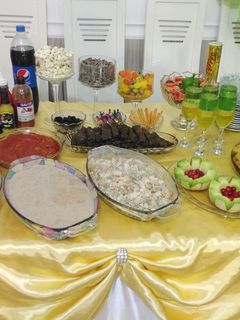 عکسی از دستور میز شام تولد داداش عزیزم