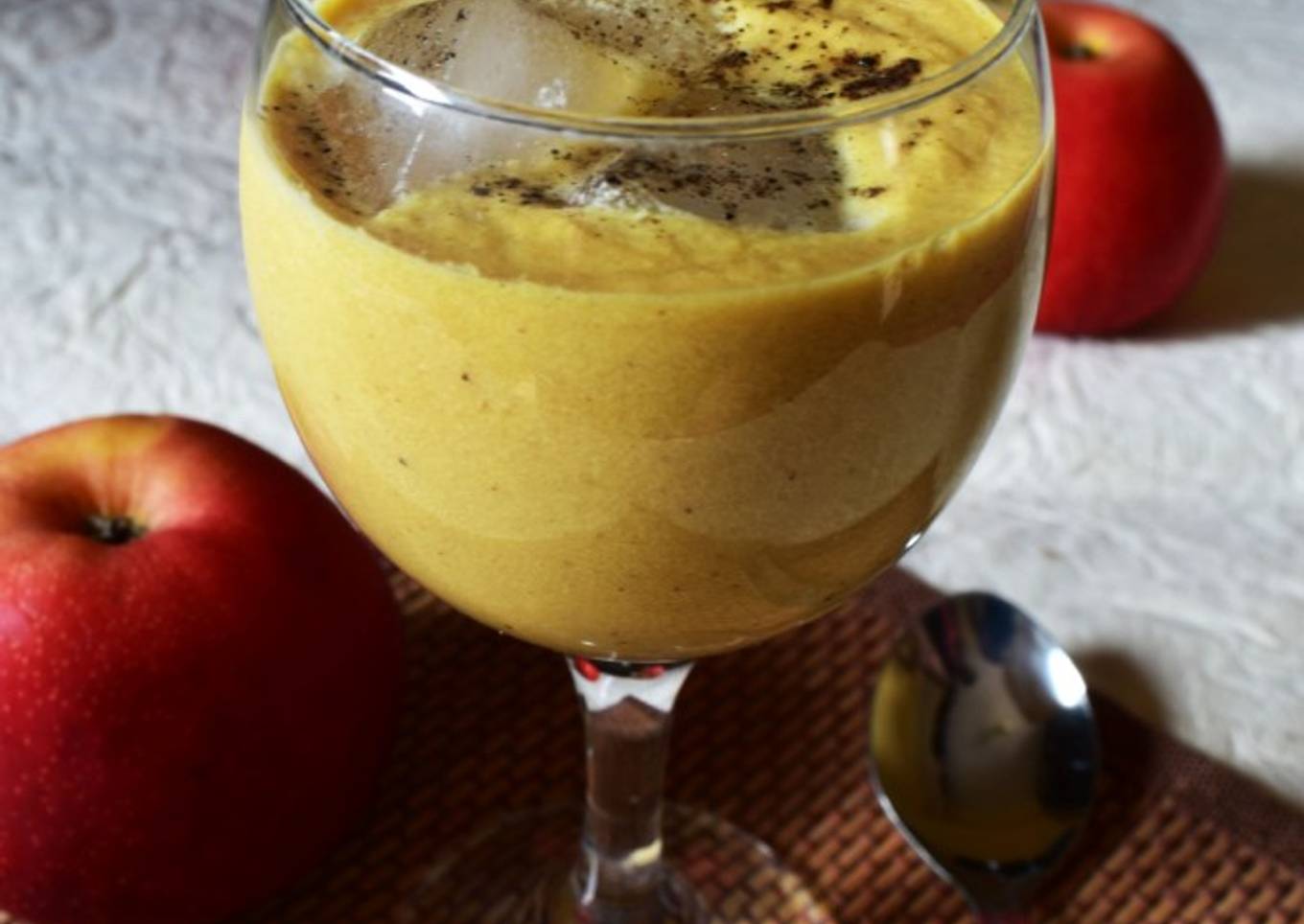 Apple Rum Cocktail Smoothie