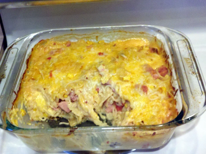 Simple Way Make Recipe Ham and noodle bake that is  Makes Drooling, Appealing}