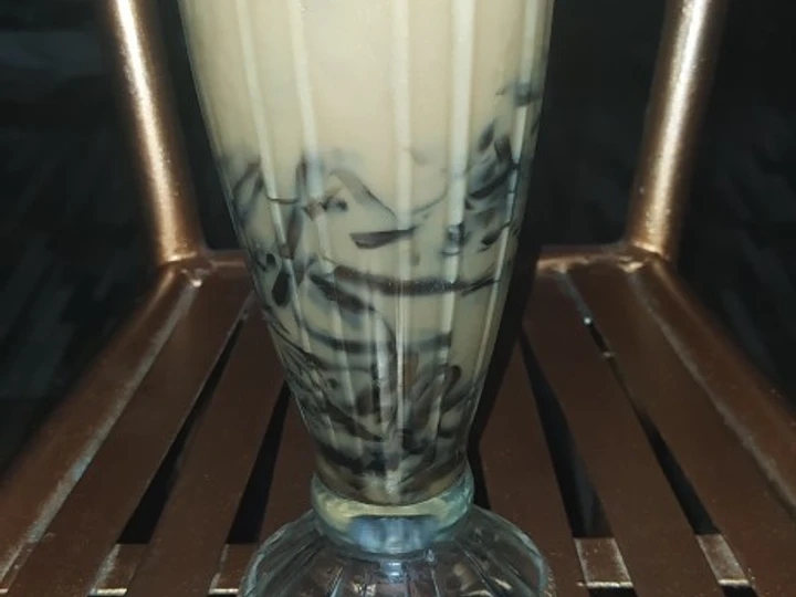 Cara Gampang Membikin Resep Es cappucino cincau yang Lezat Anti Ribet, Bisa Manjain Lidah