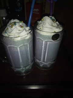 A picture of Rainbow milkshake.