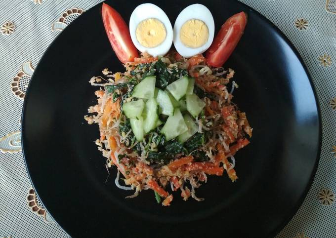 Standar Resep mudah membuat Gudangan atau urap sayur 🌿  enak