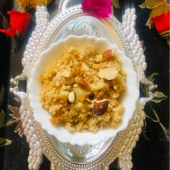 A picture of Jaggery Sanja.