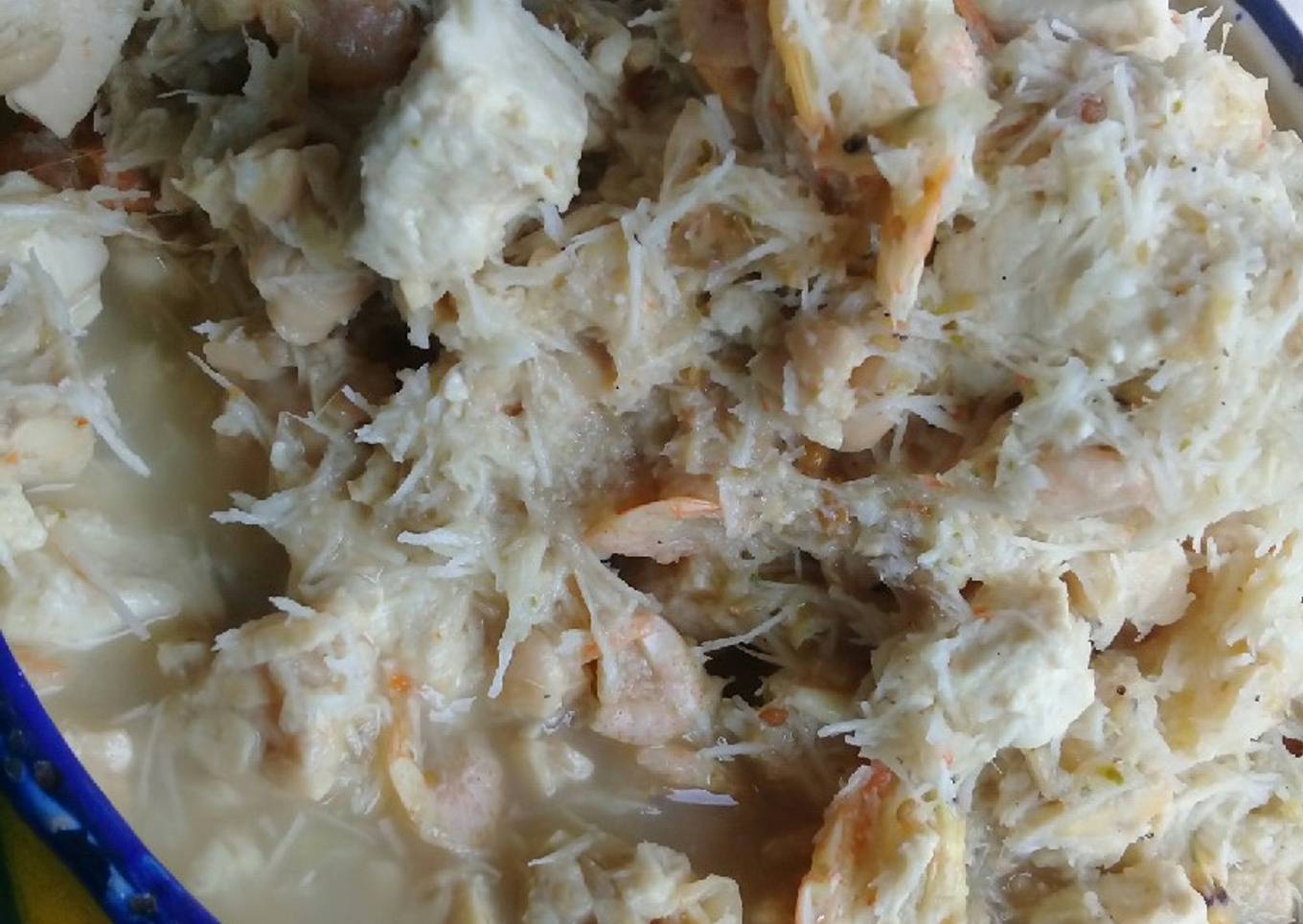 Tahu tempe bumbu bothok
