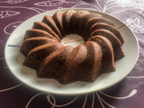 Bizcocho integral de chocolate al microondas