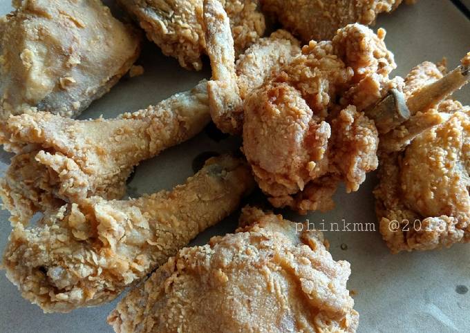 Ayam goreng tepung bumbu instan