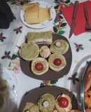 Volovanes de aguacate y surimi