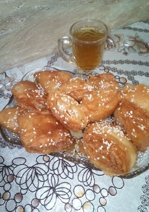 صورة لوصفة مقريقشات عين الجمل بأبسط مايكون ⁦❤️⁩😋