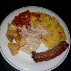 A picture of Mixed rice.
