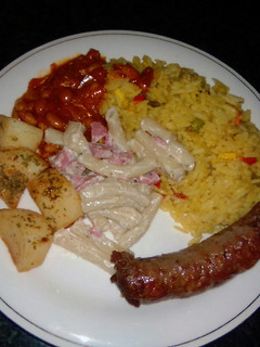 A picture of Mixed rice.