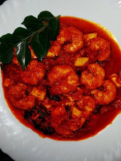 A picture of Kerala Prawn curry.