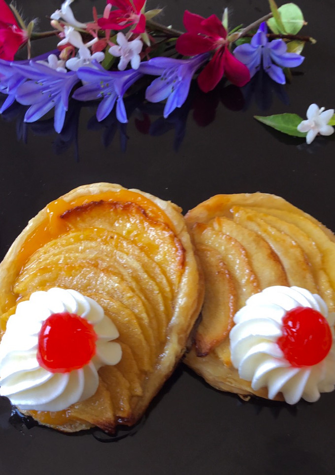 Una foto de Tarta de manzana