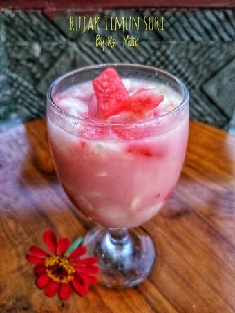 Cara Sederhana Menyiapkan Resep  68. Rujak Timun Suri yang Enak Banget, Bisa Manjain Lidah