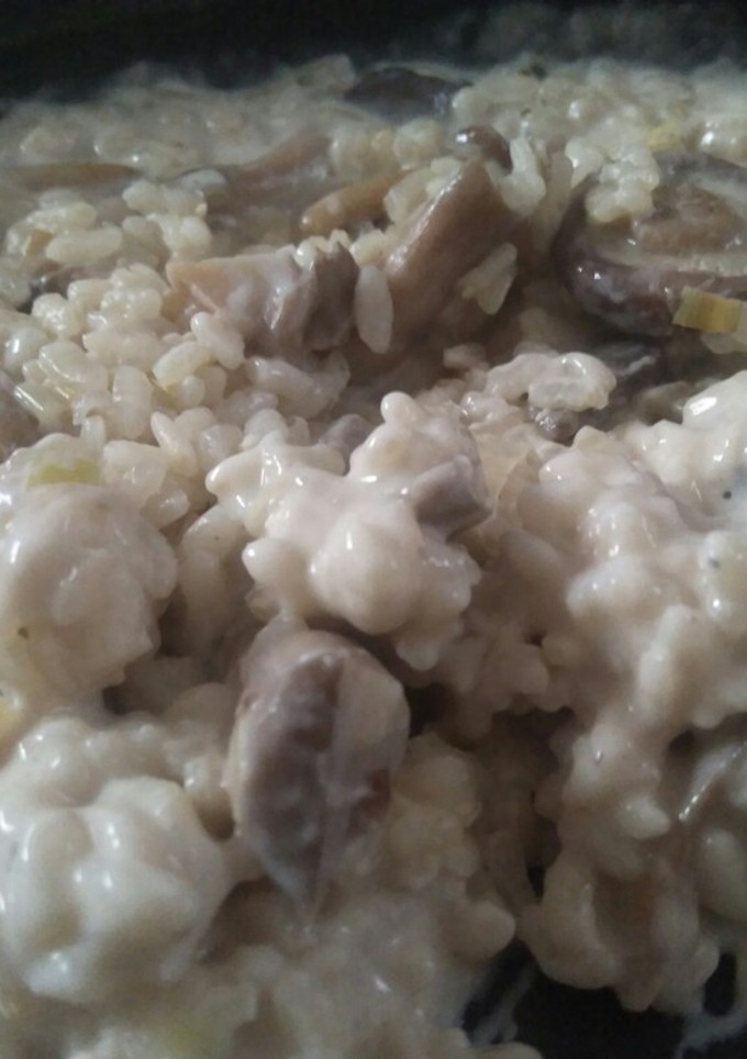 Una foto de Risotto de setas