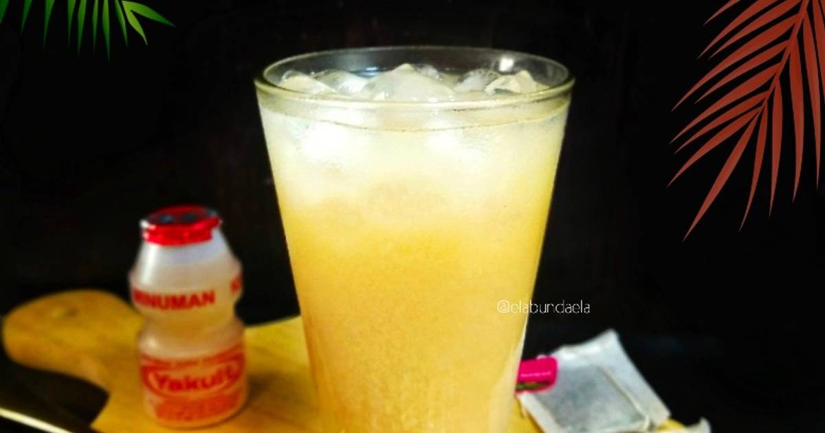 110 resep teh yakult enak dan sederhana ala rumahan - Cookpad