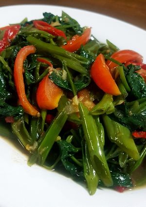 Foto resep Kangkung tumis saus tiram