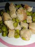 Bocconcini Petto di Pollo con Pisellini Novelli