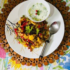 A picture of Smoke Veggie Biryani.