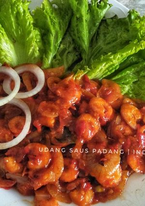 Foto resep Udang Saus Padang