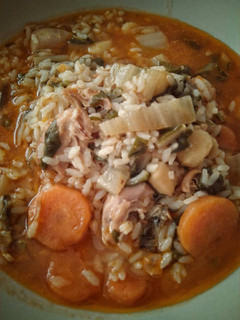 Una foto de Arroz caldoso