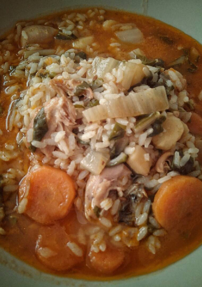 Una foto de Arroz caldoso