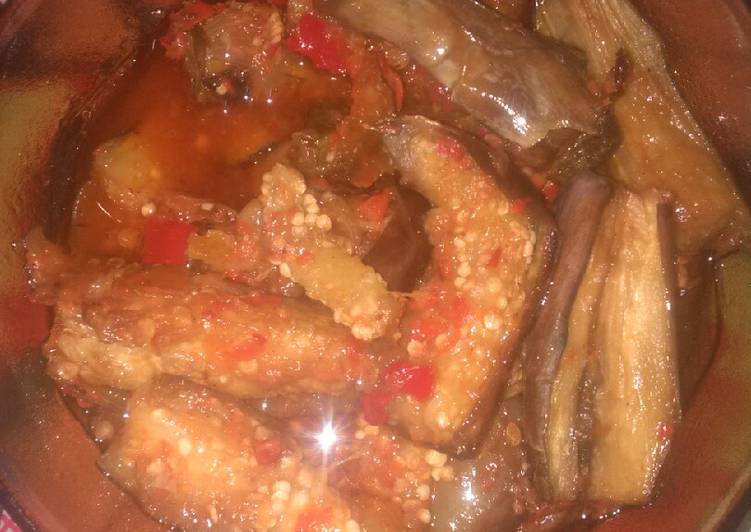 Balado terung telunjuk