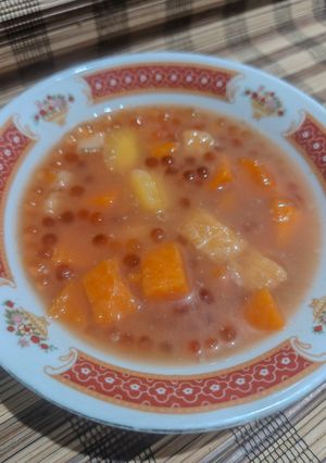 Foto resep Kolak Sagu Mutiara dengan Ubi dan Pisang