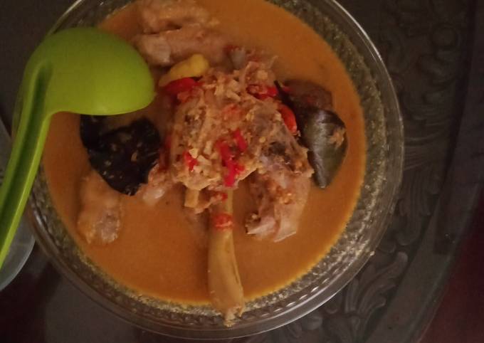 Rendang ayam pedas