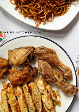 Foto resep Ayam Goreng Nasi Lemak