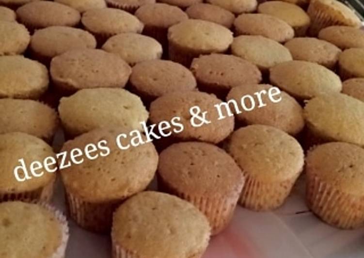 Recipe of Awsome Vanilla cup cakes | Quick Recipe For Collage Students