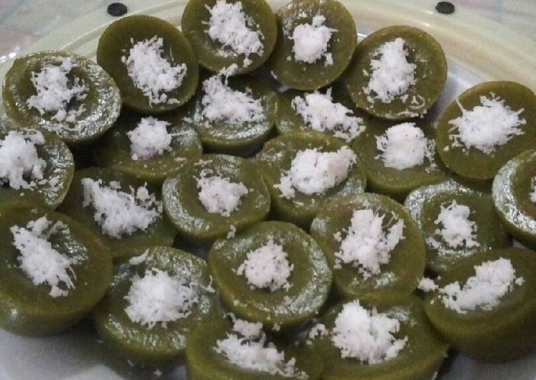 Resep Kue lumpang pandan Anti Gagal