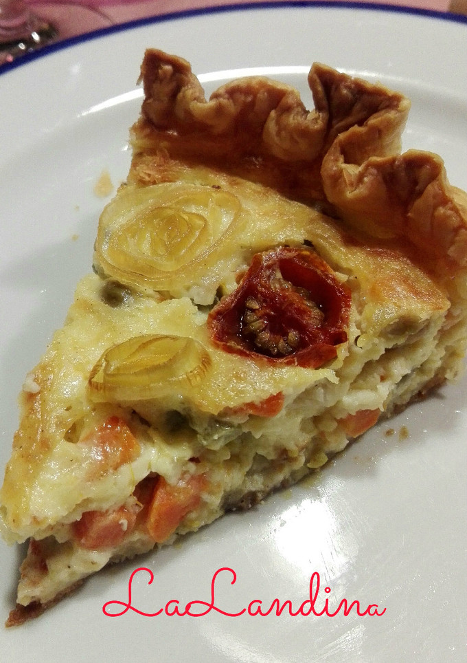 Una foto de Tarta de verduras