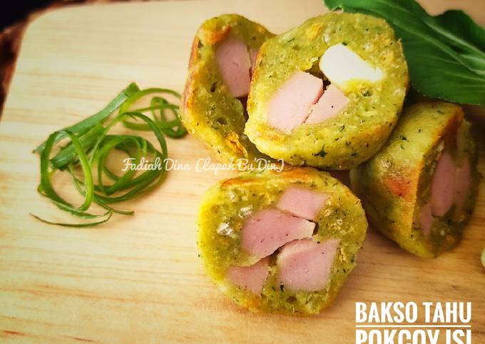 Bakso Tahu Pokcoy isi Sosis Keju versi Bakar