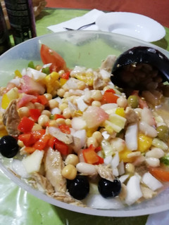 Una foto de Ensalada de legumbres