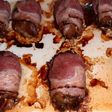 Baconös mustáros csirkemáj