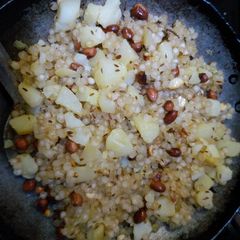 A picture of Sabudana khichdi.