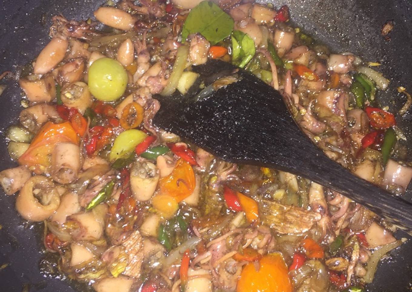 Cumi Asin Pedas