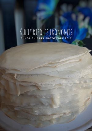 Foto resep Kulit risoles ekonomis