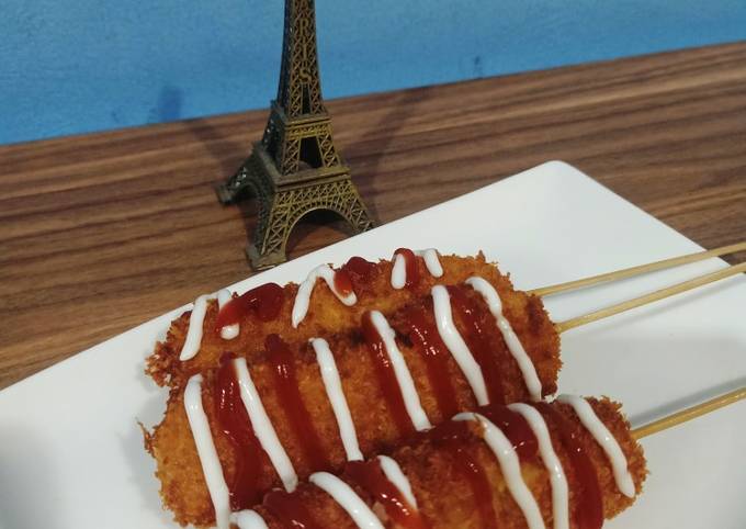Resep Corndog Moza Resep Corndog Moza