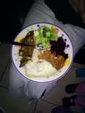 Soft Pap,rice,salads and t-bone