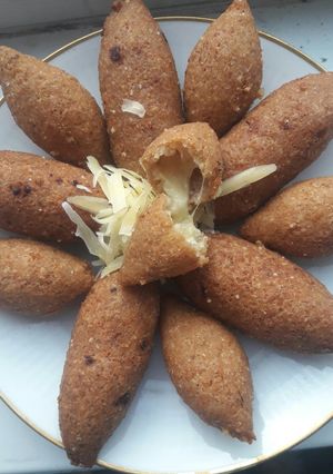 صورة لوصفة كبة بالجبن