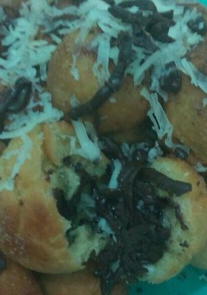 Foto resep Donat goreng isi coklat