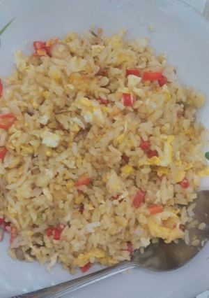 Foto resep Nasi goreng telur super pedas