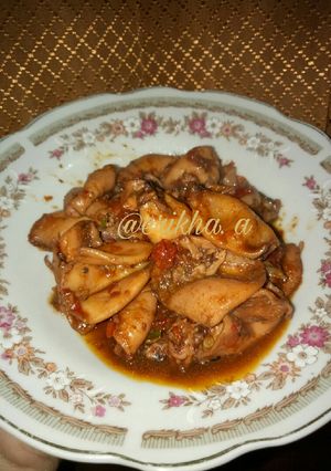 Foto resep Cumi Tumis Pedas Manis