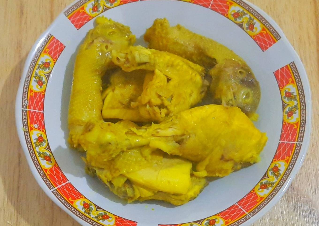 Ayam Ungkep Bumbu Kuning